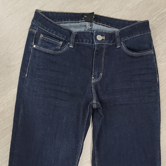 White House Black Market Dark Blue Denim Jeans - Picture 4 of 9